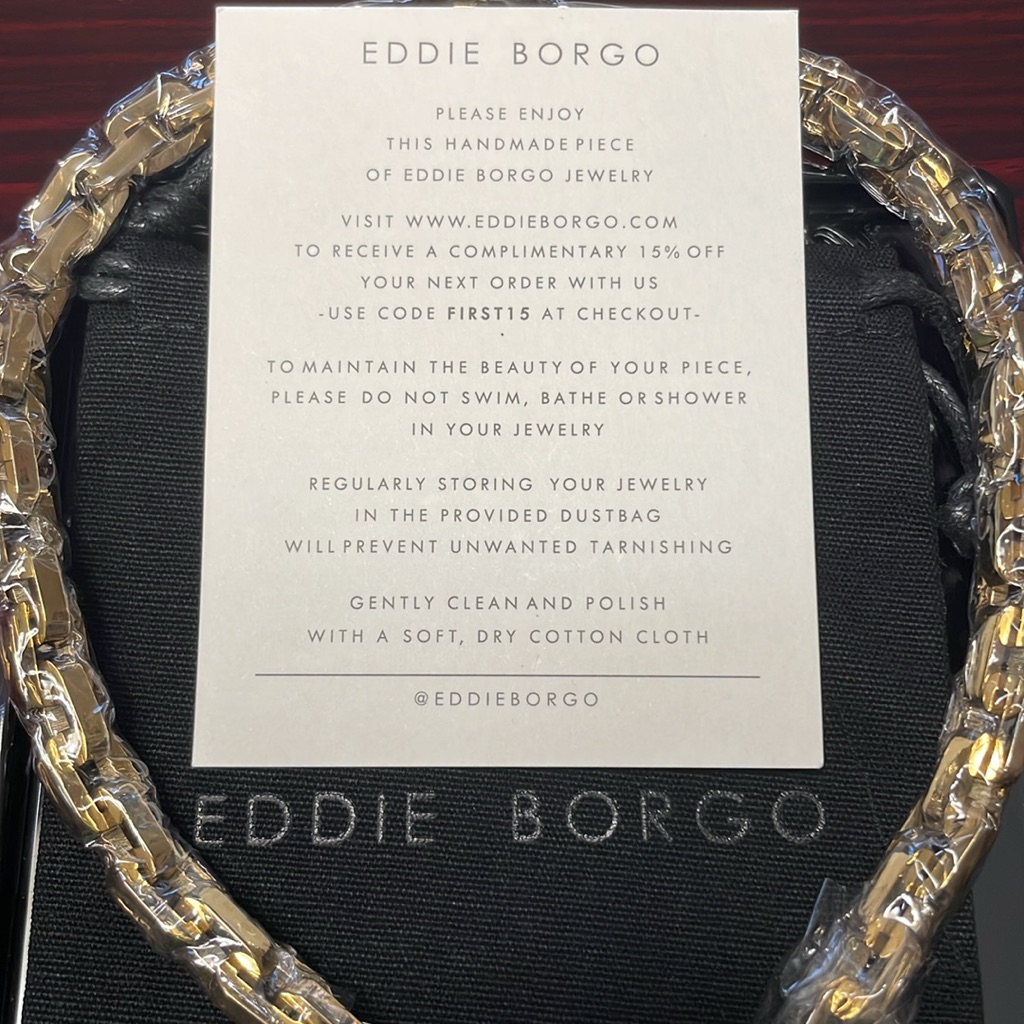 42500 Eddie Borgo Supra Chain Necklace - Nwt 99$